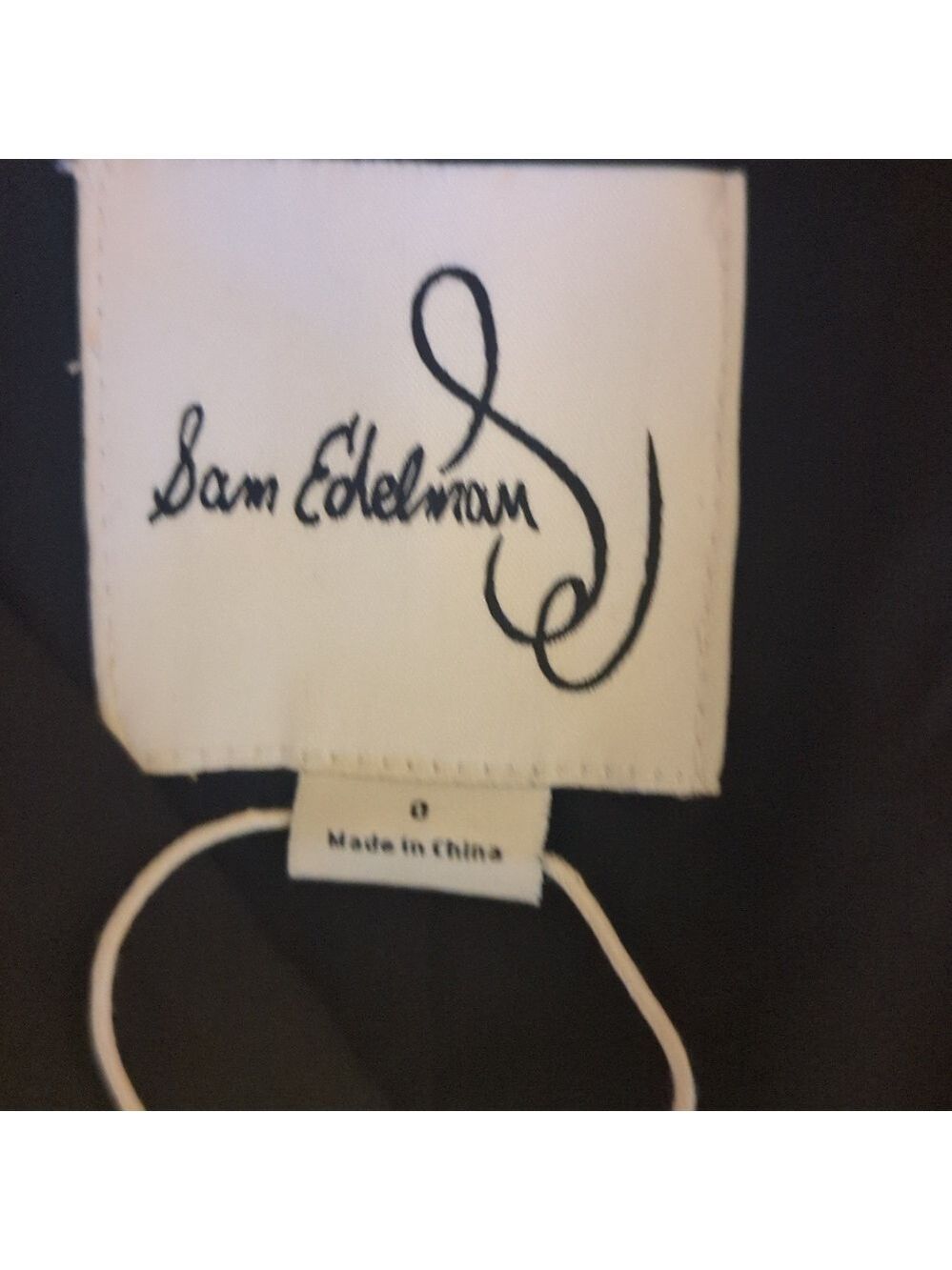 Sam Edelman Pleated Asymmetric Hem Satin Dress - Picture 9 of 12